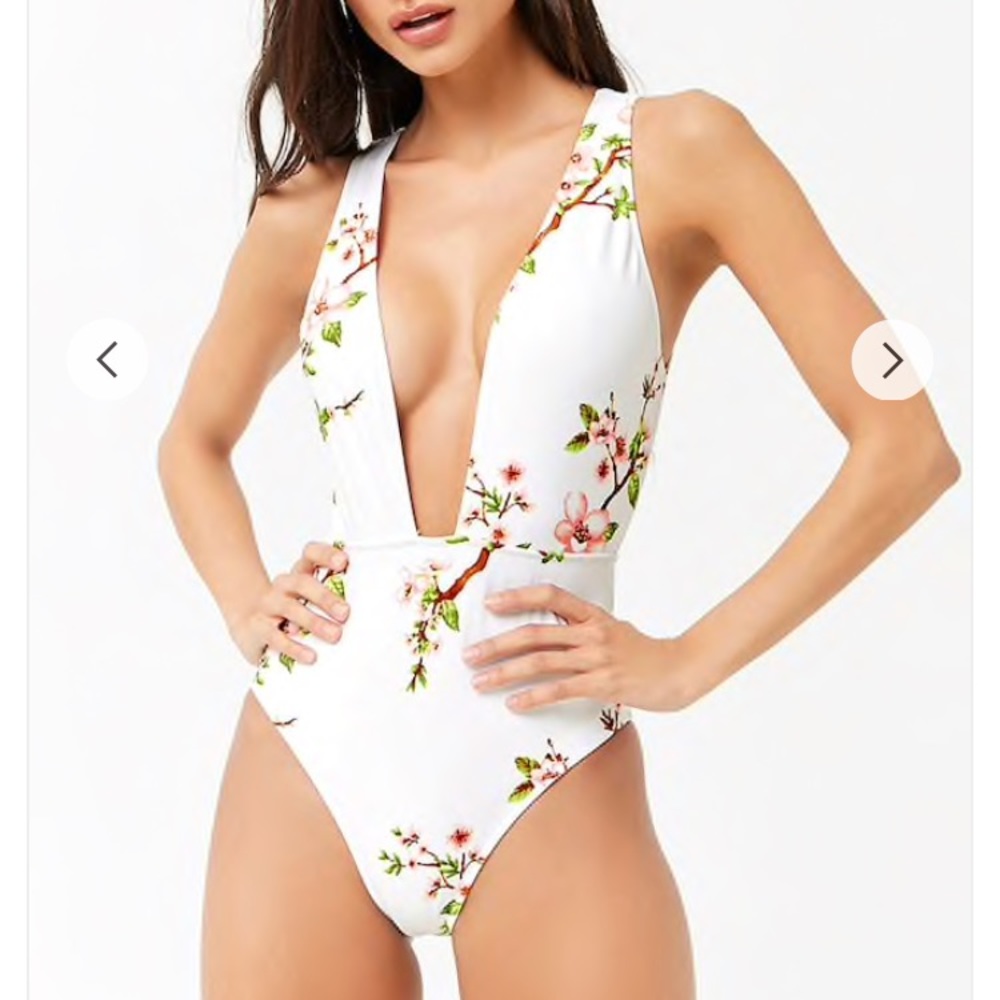 One piece bathing suit